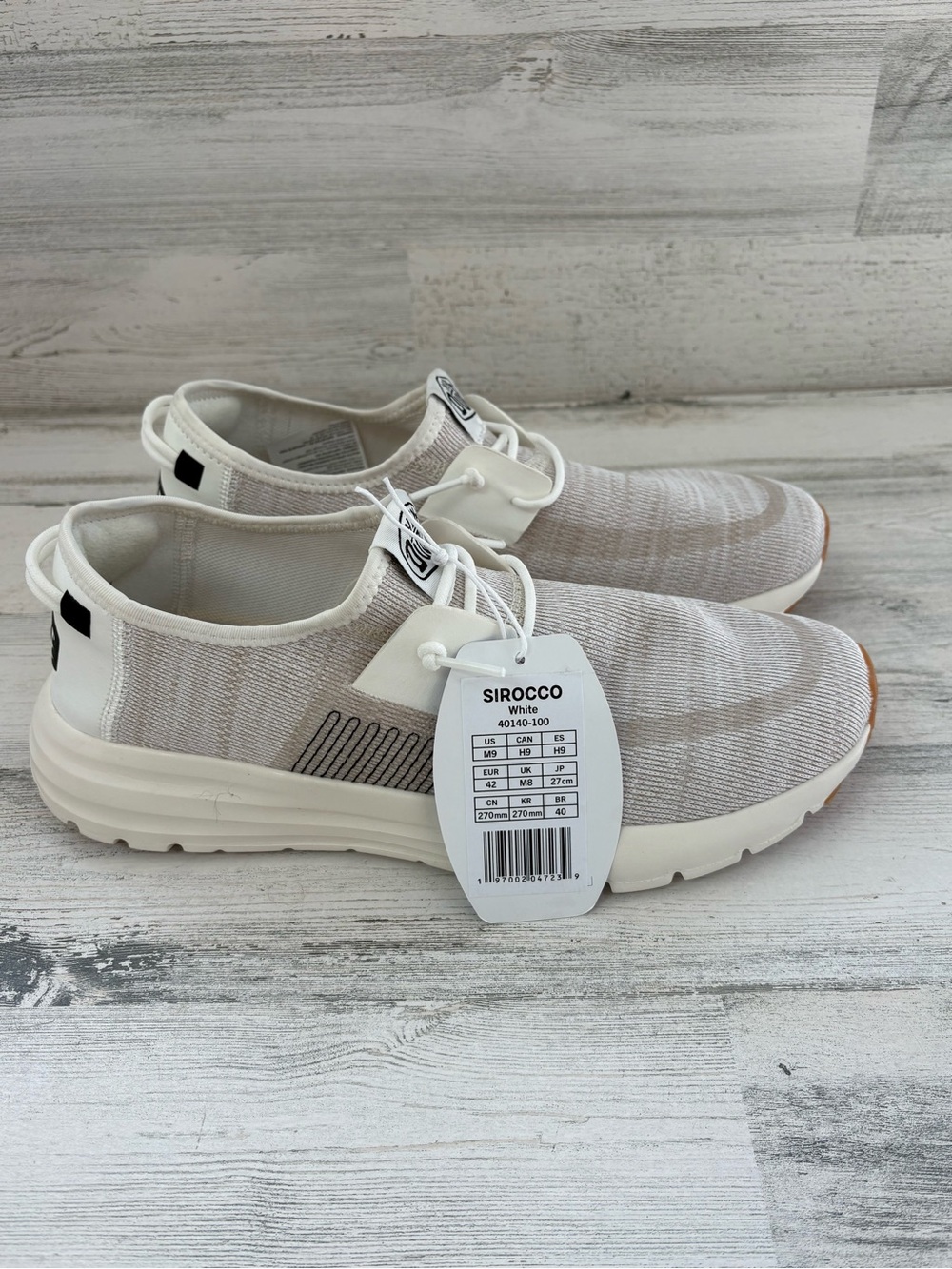 Hey Dude Men’s Size 9 Sirocco Sporty Stylish Slip On Lightweight Shoes NWT
